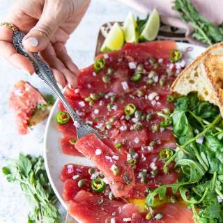 Tuna Carpaccio