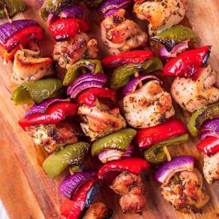 Marinated Chicken Skewers