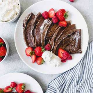 Easy Chocolate Crepes
