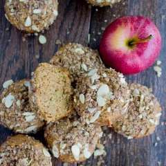 Whole Wheat Apple Cinnamon Muffins
