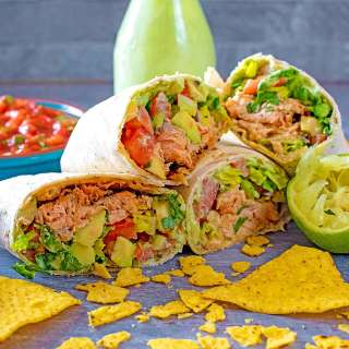 Salmon Burritos