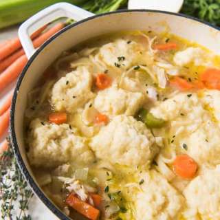 Homemade Chicken Noodle Soup with Egg Noodles
