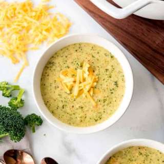Better Than Panera Cheddar and Broccoli Soup
