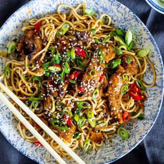 Easy Sticky Chilli Beef