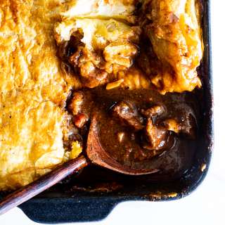 Steak and Guinness Pie