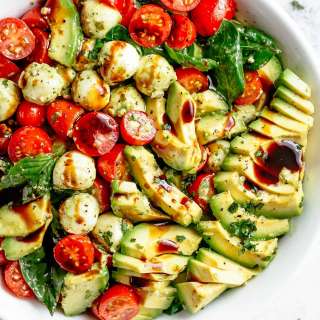 Avocado Caprese Salad