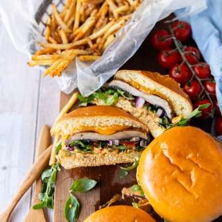 Portobello Mushroom Burger