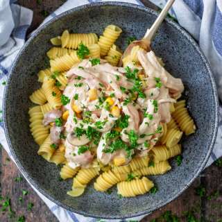 Leftover Turkey Fricassee