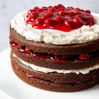 Easy Black Forest Cake Recipe