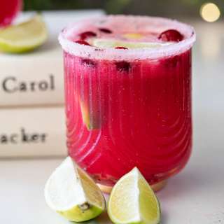 Easy Cranberry Margaritas