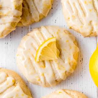 Glazed Lemon Cookies