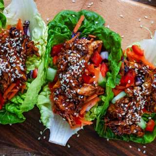 Teriyaki Chicken Lettuce Wraps