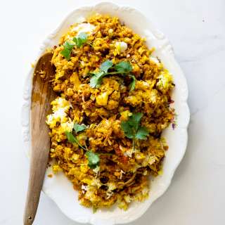 Easy cauliflower Biryani