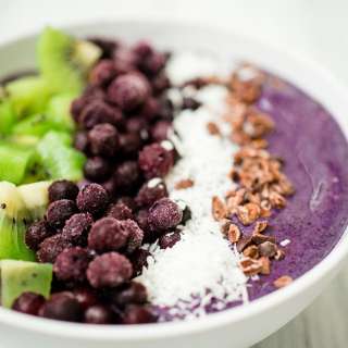 Blueberry Banana Smoothie Bowl