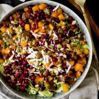 Autumn Salad with Balsamic Vinaigrette