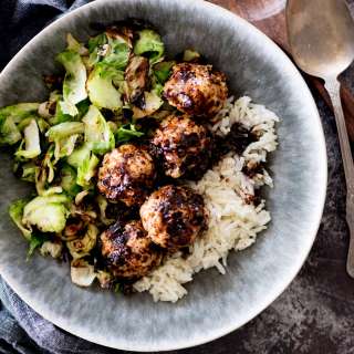 Sticky Sweet Chicken Meatballs