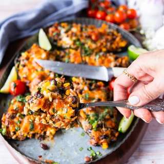 Stuffed Poblano Peppers