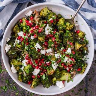 Roasted Broccoli Salad
