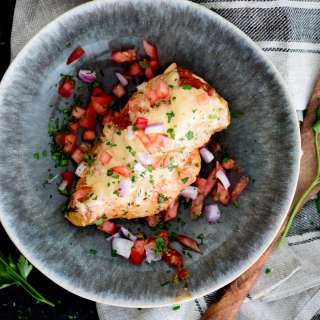 Crockpot Salsa Chicken