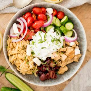 Greek Chicken Bowls