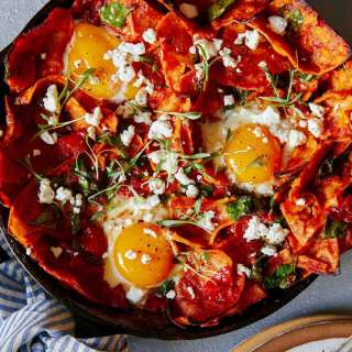 Shakshuka Chilaquiles