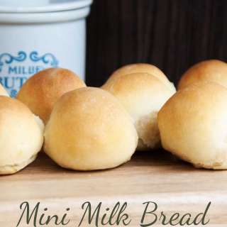 Mini Milk Bread Rolls