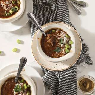 Instant Pot Chicken and Sausage Gumbo