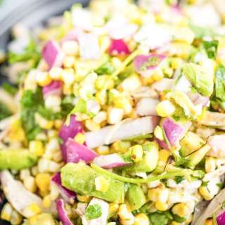 Avocado Chicken Chopped Salad