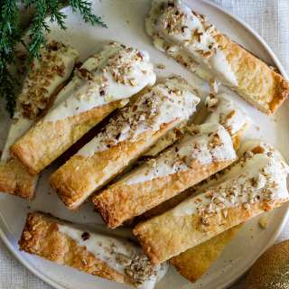White Chocolate Pecan ShortBread