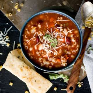 Easy Pasta Fagioli with Sausage