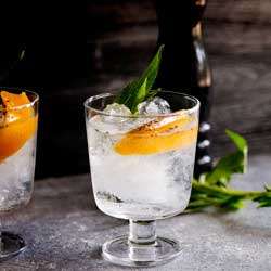 Mango and Black Pepper Gin and Tonic
