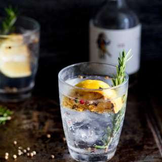 Charred Lemon, Rosemary and Coriander Gin & Tonic