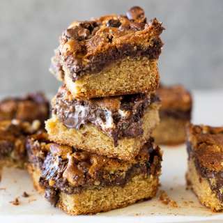 Nutella s'mores bars