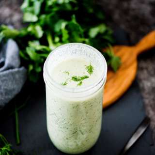 HOMEMADE RANCH WITH BUTTERMILK DRESSING RECIPE
