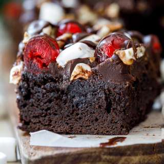 Rocky Road brownies