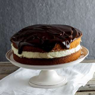 Coconut Boston Cream Pie