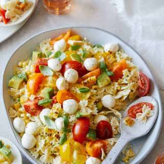 Loaded Farfalle Pasta Salad