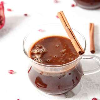 Pomegranate Hot Buttered Rum