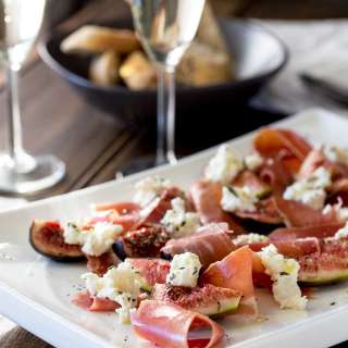Fig, Ricotta and Prosciutto Salad