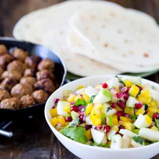 Apple and Pomegranate Salsa