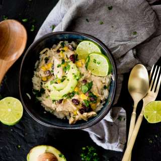 Slow Cooker Salsa Verde Chicken