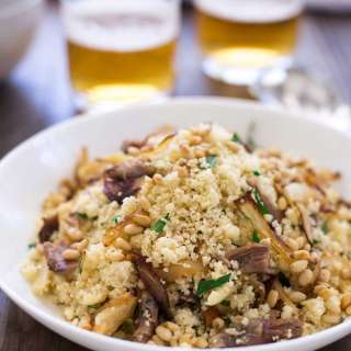 Lamb Couscous with Fried Onions and Parsley