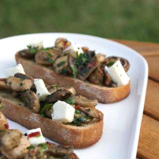 Mushroom Bruschetta