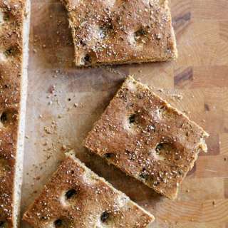 Whole Wheat Italian Focaccia Bread