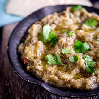 Easy Roasted Eggplant Dip