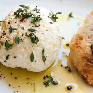 Saturday Afternoon Platter - Homemade Ricotta and Grilled Bread
