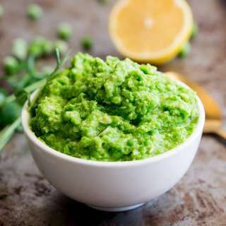 Easy Pea Pesto Recipe (without nuts)
