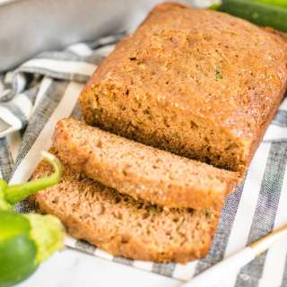 Savory Applesauce Zucchini Bread