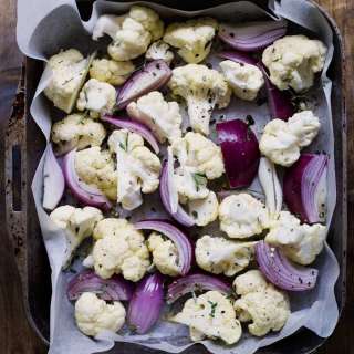 Roasted Rosemary Cauliflower