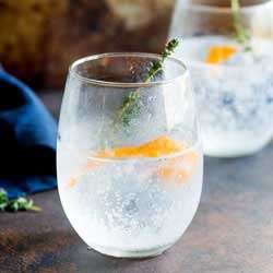 Orange and Thyme Gin and Tonic